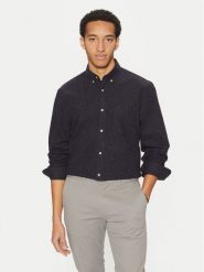 Guess Koszula M5RH31 WGXJ0 Granatowy Regular Fit. Niebieskie koszule Guess, l, z aplikacjami, z bawełny, bez kołnierzyka, bez ramiączek. Za 239.99 zł.