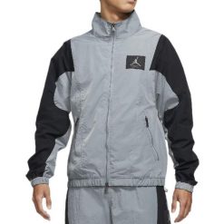 Kurtka męska nike air jordan flight suit jacket smoke grey. Szare kurtki Nike, l, bez wzorów, z dresówki, bez kaptura. Za 479.00 zł.