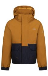 Trespass Zeppe - męska kurtka przeciwdeszczowa Tp50 Ginger. Brązowe kurtki 2117 OF SWEDEN, m, bez wzorów, z futra. Za 294.99 zł.