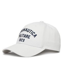 Czapka z daszkiem Aeronautica Militare. Białe czapki z daszkiem Aeronautica Militare, bez wzorów. Za 189.99 zł.