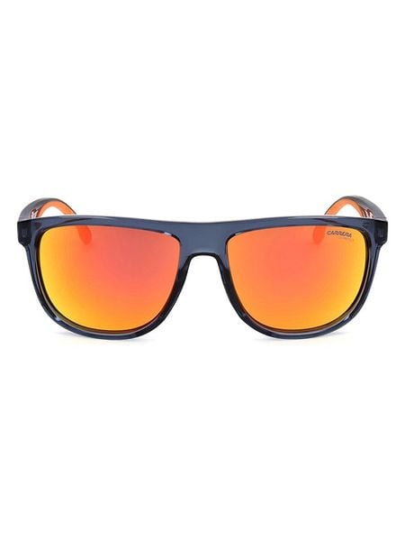 Carrera Męskie okulary przeciwsłoneczne w kolorze granatowo-pomarańczowym rozmiar: 58. Niebieskie okulary przeciwsłoneczne Carrera. Za 236.05 zł.