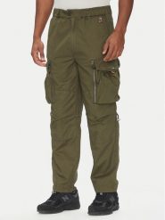 Parajumpers Spodnie materiałowe Baste 25SMPMPATW06 Zielony Regular Fit. Zielone spodnie materiałowe Parajumpers, l, bez wzorów, z bawełny. Za 989.99 zł.