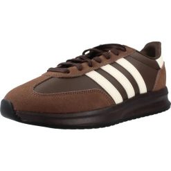 Buty ADIDAS RUN 70s 2.0 Brązowy. Brązowe buty turystyczne Adidas, bez wzorów, z tkaniny, bez zapięcia, na fitness i siłownię. Za 321.10 zł.
