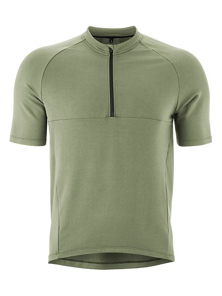 Gonso Koszulka kolarska "Adventure" w kolorze oliwkowym rozmiar: S. Zielone t-shirty sportowe Gonso, bez wzorów, z materiału, bez ramiączek, rowerowe. Za 149.66 zł.