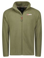 Geographical Norway Kurtka polarowa "Tug" w kolorze zielonym rozmiar: 3XL. Zielone kurtki Geographical Norway, xl, bez wzorów, z materiału, bez kaptura. Za 60.99 zł.