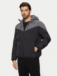 EA7 Emporio Armani Kurtka zimowa 6DPB30 PNDOZ 1200 Czarny Regular Fit. Czarne kurtki EA7 Emporio Armani, na zimę, m, bez wzorów, z syntetyku, bez kaptura. Za 989.99 zł.