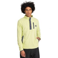 Polar z golfem dla Mężczyzn NO DESTINATION Zielony. Zielone bluzy z polaru Quiksilver, m, bez wzorów, z materiału, bez kaptura. Za 289.00 zł.