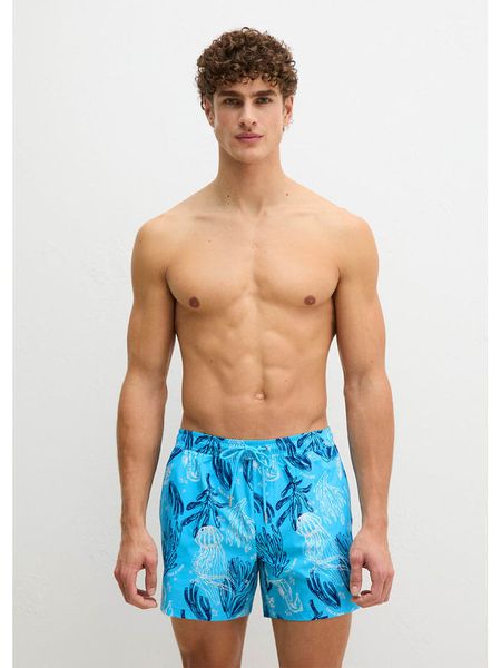 Marc O´Polo Bodywear Szorty kąpielowe w kolorze turkusowym rozmiar: XL. Niebieskie kąpielówki xl, bez wzorów, z materiału. Za 154.95 zł.
