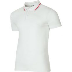 Koszulka polo męska TSM029 - biały. Koszulki polo marki 4F. W wyprzedaży za 69.99 zł.