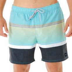 Spodenki męskie Rip Curl Party Pack Volley 46. Niebieskie odzież kąpielowa Rip Curl, m, bez wzorów, sportowe. Za 129.99 zł.
