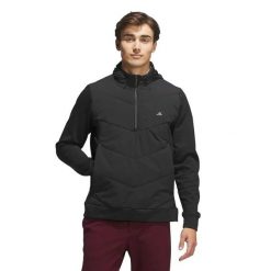 Pikowana kurtka do golfa męska Ultimate365+ Course Control. Kurtki Adidas, m, bez wzorów, z materiału, z kapturem. Za 539.99 zł.