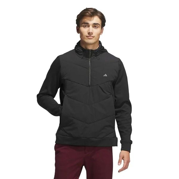 Pikowana kurtka do golfa męska Ultimate365+ Course Control. Kurtki Adidas, m, bez wzorów, z materiału, z kapturem. Za 539.99 zł.