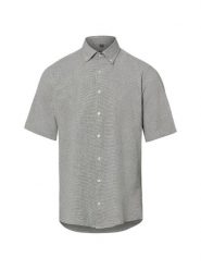 Nils Sundström koszula z krótkim rękawem z lnu Mężczyźni Modern Fit Bawełna pomarańczowy, S. Brązowe koszule Nils Sundström, m, bez wzorów, z bawełny, bez kołnierzyka, bez ramiączek. Za 169.95 zł.