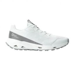 Buty trekkingowe męskie Jack Wolfskin Prelight Vent Low. Białe buty turystyczne Jack Wolfskin, bez wzorów, z materiału, bez zapięcia, trekkingowe. Za 265.55 zł.