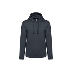 Bluza z kapturem Kariban. Szare bluzy KARIBAN, m, bez wzorów, z kapturem. Za 209.00 zł.