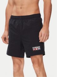 Napapijri Szorty kąpielowe V-Sahtu NP0A4HON Czarny Regular Fit. Czarne kąpielówki Napapijri, m, bez wzorów, z syntetyku. Za 299.99 zł.