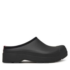 Kalosze Hunter. Czarne śniegowce Hunter, bez zapięcia. Za 349.99 zł.