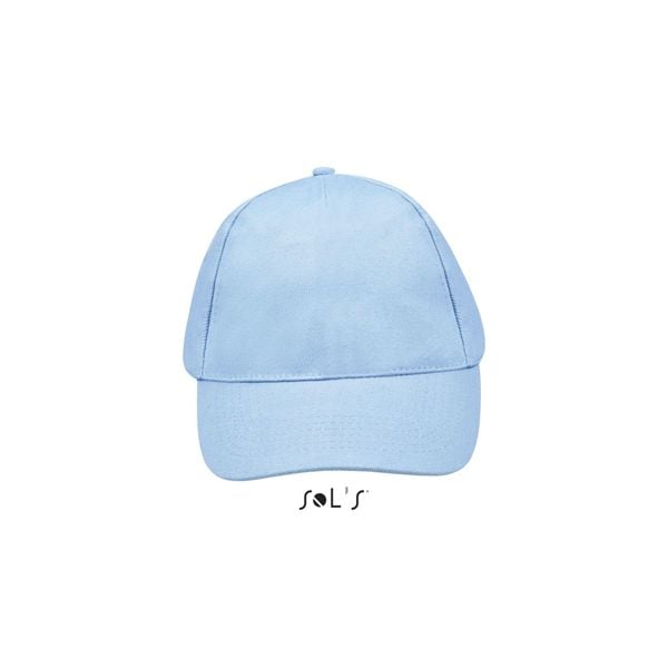 Czapka Sol's Buzz. Niebieskie czapki z daszkiem SOL'S, bez wzorów. Za 20.00 zł.