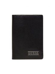 Guess Portfel SMNBSE LEA56 Czarny. Czarne portfele Guess, z aplikacjami, ze skóry. Za 149.99 zł.