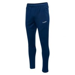 Spodnie dresowe sportowe Hummel TECH MOVE Football Pants. Niebieskie spodnie treningowe długie Hummel, s, bez wzorów, z dresówki. Za 90.00 zł.