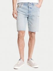 Levi's® Szorty jeansowe 501® 36512-0257 Niebieski Regular Fit. Niebieskie szorty m, bez wzorów, z bawełny. Za 319.99 zł.