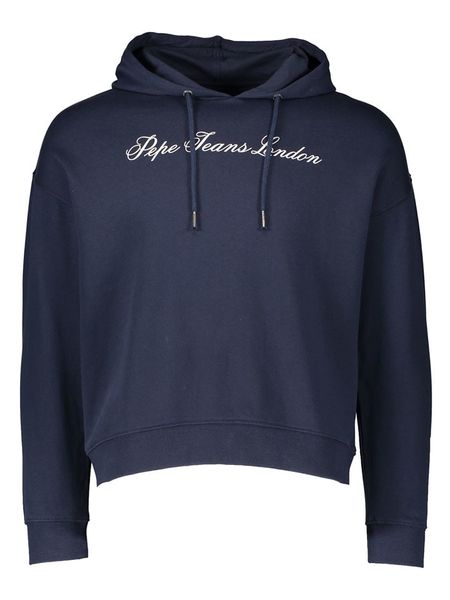 Pepe Jeans Bluza w kolorze granatowym rozmiar: XXL. Niebieskie bluzy Pepe Jeans, xxl, bez wzorów, z bawełny, z kapturem. Za 140.20 zł.