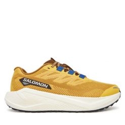 Buty do biegania Salomon. Żółte buty do biegania Salomon, bez wzorów, bez zapięcia, do biegania. Za 619.99 zł.