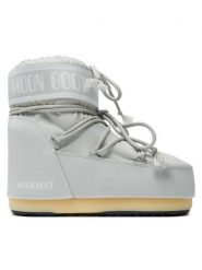 Moon Boot Śniegowce 80D1409340 Szary. Szare śniegowce Moon Boot, ze skóry, bez zapięcia. Za 759.99 zł.