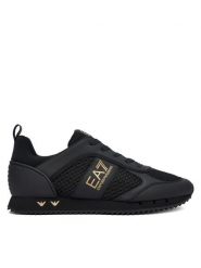 EA7 Emporio Armani Sneakersy 7X000904 AF18610 MZ968 Czarny. Czarne buty sportowe casual EA7 Emporio Armani, bez wzorów, z materiału, bez zapięcia. Za 839.99 zł.