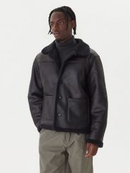 Jack & Jones Kurtka z imitacji skóry Cambridge 12282946 Czarny Regular Fit. Czarne kurtki Jack & Jones, l, bez wzorów, ze skóry, bez kaptura. Za 449.99 zł.