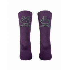 Skarpety rowerowe NORTHWAVE Sunday Monday Sock. Fioletowe skarpety Northwave, bez wzorów. Za 59.99 zł.