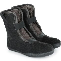 But wewnętrzny MEINDL Nordkap. Czarne buty trekkingowe MEINDL, bez wzorów, bez zapięcia. Za 599.90 zł.