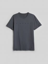 4F T-shirt regular z nadrukiem męski - szary 3XL. Szare t-shirty 4F, m, bez wzorów, z bawełny, bez kołnierzyka, bez ramiączek. Za 59.99 zł.
