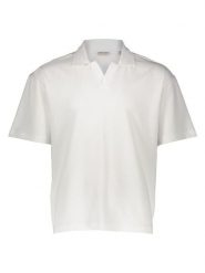 ONLY & SONS Koszulka polo "Onscaspian" w kolorze białym rozmiar: M. Białe koszulki polo Only & Sons, m, bez wzorów, bez kołnierzyka, bez ramiączek. Za 83.03 zł.