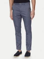 BOSS Spodnie materiałowe P-Kaiton1 50553841 Niebieski Slim Fit. Niebieskie spodnie materiałowe Boss, m, bez wzorów, z bawełny. Za 699.99 zł.