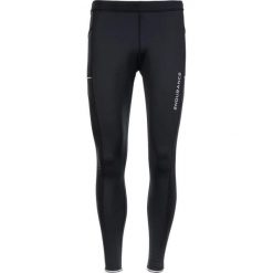 Legginsy Endurance Energy Windblock. Czarne legginsy długie sportowe Endurance, bez wzorów, do biegania. Za 307.50 zł.