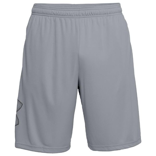 Szorty Under Armour Tech™ Graphic. Czarne krótkie spodenki sportowe Under Armour, s, bez wzorów, sportowe. Za 186.50 zł.