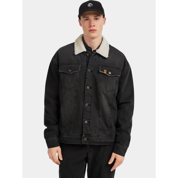 Kurtka Jeansowa Męska O'Neill O'riginals Denim. Czarne kurtki O'Neill, m, bez wzorów, z bawełny, bez kaptura. W wyprzedaży za 519.20 zł.