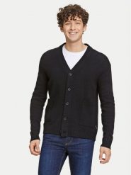Lindbergh Kardigan 30-800223 Czarny Comfort Fit. Czarne swetry rozpinane Lindbergh, m, bez wzorów, z wełny, bez kołnierzyka, bez ramiączek. Za 199.99 zł.