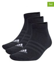 Adidas Skarpety sportowe (3 pary) w kolorze czarnym rozmiar: M. Czarne skarpety Adidas, bez wzorów. Za 30.99 zł.