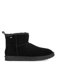 MEXX Śniegowce MICH2200943M Czarny. Czarne śniegowce Mexx, ze skóry, bez zapięcia. Za 209.99 zł.