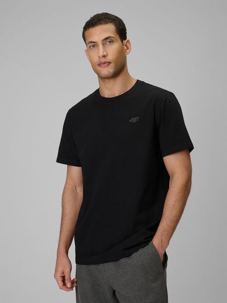 4F T-shirt regular gładki męski (2-pack) - multikolor XXL. T-shirty 4F, m, bez wzorów, z materiału, bez kołnierzyka, bez ramiączek. Za 119.99 zł.