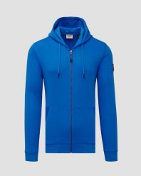 Bluza męska Dolomite Gard niebieska. Niebieskie bluzy z kapturem Dolomite, l, bez wzorów, z bawełny, z kapturem. Za 263.00 zł.