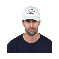 Czapka z daszkiem Nautica Artic Strapback. Niebieskie czapki z daszkiem Nautica, bez wzorów. Za 119.00 zł.