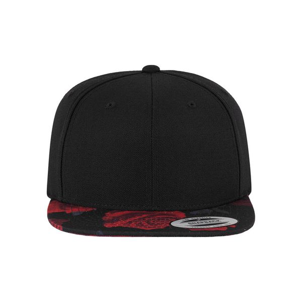 Czapka Flexfit Roses. Czarne czapki z daszkiem FLEXFIT, bez wzorów, z materiału. Za 97.10 zł.