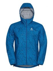 Odlo Kurtka funkcyjna "Pri" w kolorze niebieskim rozmiar: M. Niebieskie kurtki outdoor i hardshell ODLO, m, bez wzorów, z materiału, bez kaptura. Za 411.38 zł.
