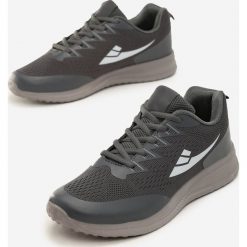 Ciemnoszare Buty Sportowe Harmondsworth. Buty do biegania Born2be, bez wzorów, przed kostkę, bez zapięcia, do biegania. Za 89.99 zł.