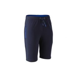 Spodenki treningowe dłuższe T500. Szorty marki KIPSTA. Za 39.99 zł.