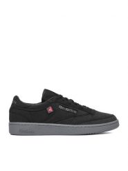 Reebok Sneakersy EO-CLUB C 85 100278975 Czarny. Czarne buty sportowe casual Reebok, bez wzorów, z nubiku, bez zapięcia. Za 399.99 zł.