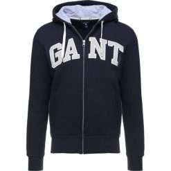 GANT OUTLINE FULL ZIP HOODIE Bluza rozpinana evening blue. Bluzy marki GANT. Za 589.00 zł.